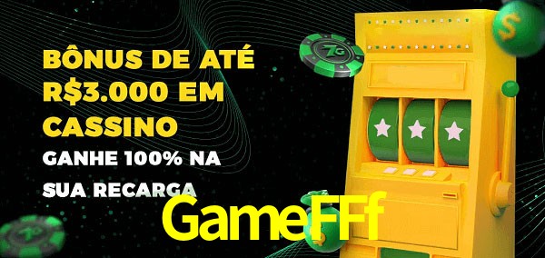 GameFFf melhor bônus de depósito