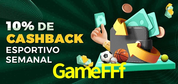 10% de bônus de cashback na GameFFf